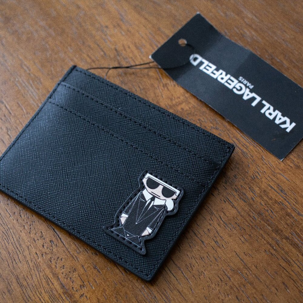 NWT Karl Lagerfeld Card Holder / Wallet with Logo
